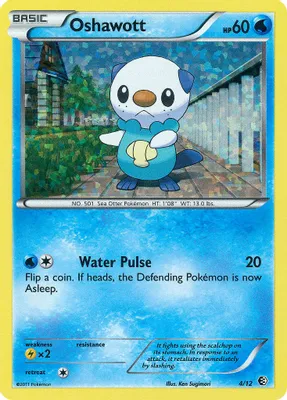 Oshawott - 4/12 from McDonald's Promos 2011