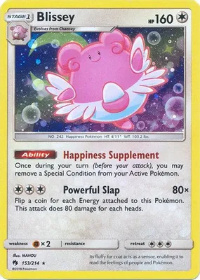 Blissey - 153/214 (Cosmos Holo) from Miscellaneous Cards & Products