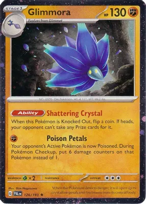 Glimmora - 126/193 (Cosmos Holo) from Miscellaneous Cards & Products