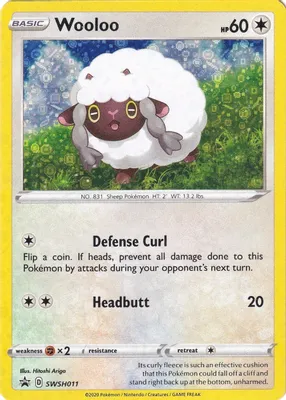 Wooloo - SWSH011 (General Mills) from Miscellaneous Cards & Products