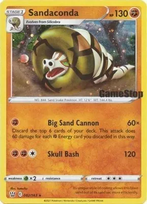 Sandaconda - 082/163 (Gamestop Exclusive) from Miscellaneous Cards & Products
