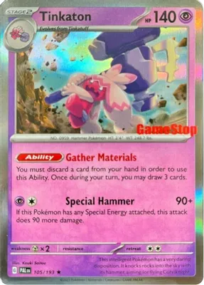 Tinkaton - 105/193 (GameStop Exclusive) from Miscellaneous Cards & Products