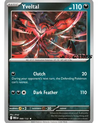 Yveltal (EB Games) from Miscellaneous Cards & Products
