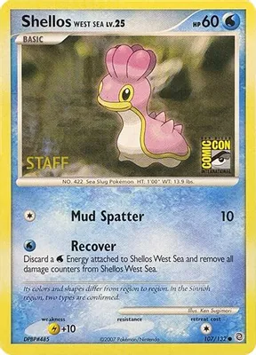 Shellos West Sea (SDCC 2007 Staff) from Miscellaneous Cards & Products