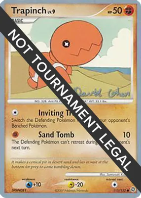 Trapinch - 2009 (David Cohen) from World Championship Decks