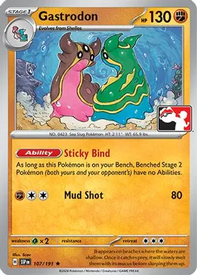 Gastrodon - 107/191 from Prize Pack Series Cards
