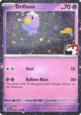 Drifloon - 089/198 (Cosmos Holo) from Prize Pack Series Cards