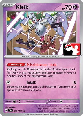 Klefki - 096/198 from Prize Pack Series Cards