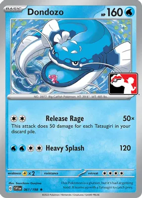 Dondozo from Prize Pack Series Cards