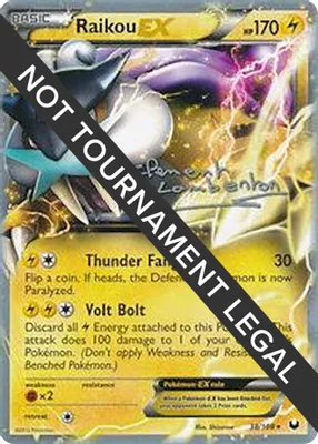 Raikou EX - 2013 (Clement Lamberton) from World Championship Decks