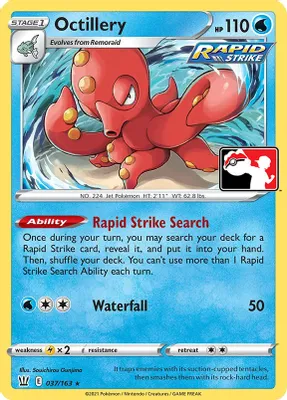 Octillery - 037/163 from Prize Pack Series Cards