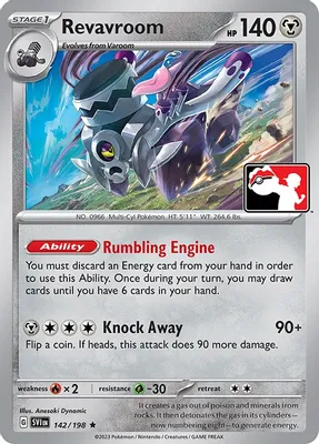 Revavroom - 142/198 from Prize Pack Series Cards