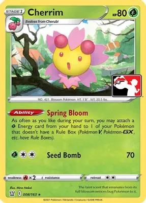 Cherrim - 008/163 from Prize Pack Series Cards