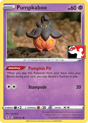 Pumpkaboo - 076/203 from Prize Pack Series Cards