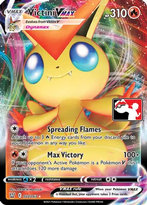 Victini VMAX - 022/163 from Prize Pack Series Cards
