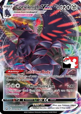 Corviknight VMAX - 110/163 from Prize Pack Series Cards