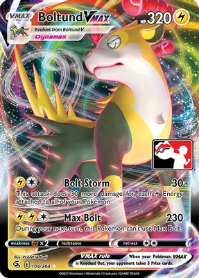 Boltund VMAX - 104/264 from Prize Pack Series Cards