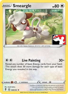 Smeargle - 128/203 from Prize Pack Series Cards