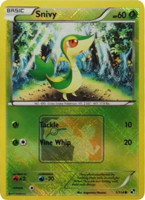 Snivy - 1/114 (League Promo) from League & Championship Cards