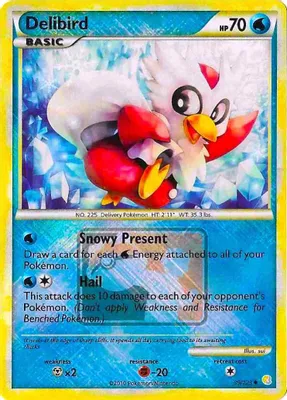 Delibird - 39/123 (League Promo) from League & Championship Cards