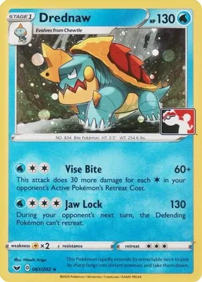 Drednaw - 061/202 (League Promo) from League & Championship Cards