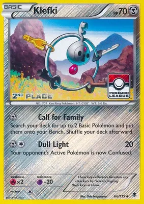 Klefki - 66/119 (Pokemon League) [2nd Place] from League & Championship Cards