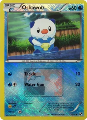 Oshawott - 27/114 (League Promo) from League & Championship Cards