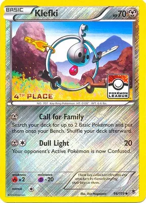 Klefki - 66/119 (League Promo) [4th Place] from League & Championship Cards