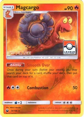 Magcargo - 24/168 (Pokemon League) [3rd Place] from League & Championship Cards