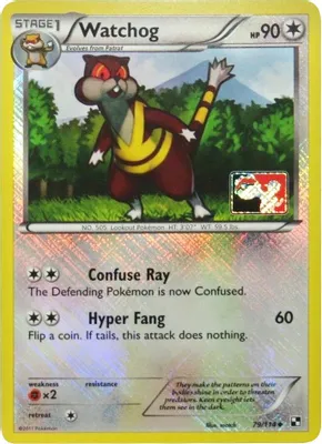 Watchog - 79/114 (League Promo) from League & Championship Cards