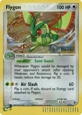 Flygon - 15/97 (Pokemon League) [Winner] from League & Championship Cards