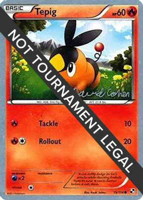 Tepig - 2011 (David Cohen) from World Championship Decks