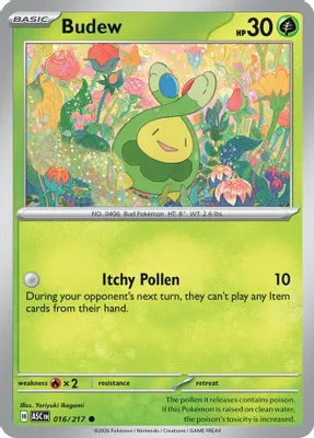 Budew - 016/217 from ME: Ascended Heroes