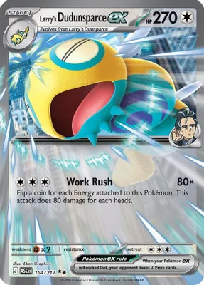Larry's Dudunsparce ex from ME: Ascended Heroes