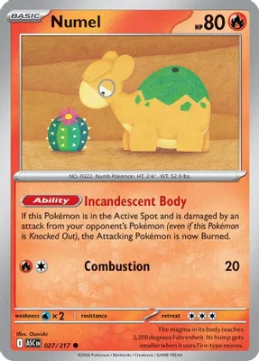 Numel - 027/217 from ME: Ascended Heroes