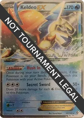 Keldeo EX - 2013 (Ian Whiton) from World Championship Decks