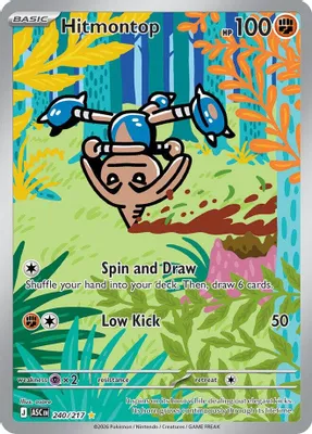 Hitmontop - 240/217 from ME: Ascended Heroes