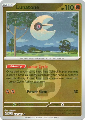 Lunatone (Energy Symbol Pattern) from ME: Ascended Heroes
