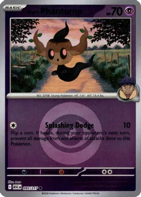 Hop's Phantump (Energy Symbol Pattern) from ME: Ascended Heroes