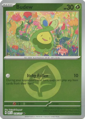 Budew - 016/217 (Energy Symbol Pattern) from ME: Ascended Heroes