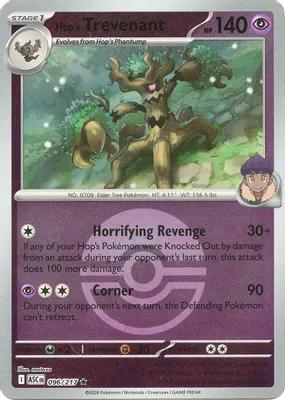 Hop's Trevenant - 096/217 (Poke Ball) from ME: Ascended Heroes