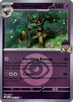 Hop's Trevenant - 096/217 (Energy Symbol Pattern) from ME: Ascended Heroes