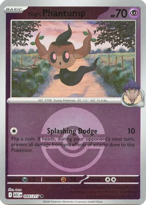 Hop's Phantump (Poke Ball) from ME: Ascended Heroes