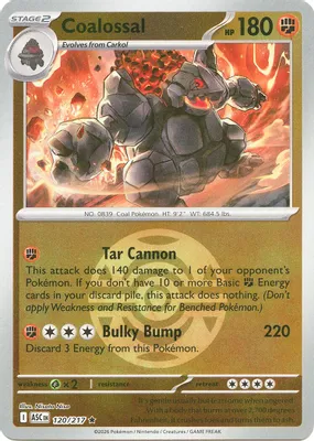 Coalossal (Dusk Ball) from ME: Ascended Heroes
