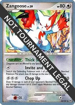 Zangoose - 2009 (Jason Martinez) from World Championship Decks