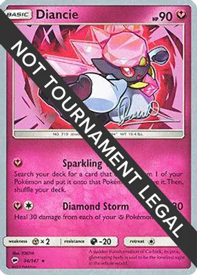 Diancie - 2017 (Diego Cassiraga) from World Championship Decks