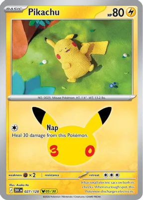 Pikachu - 027/128