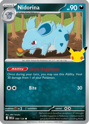 Nidorina from ME: 30th Celebration