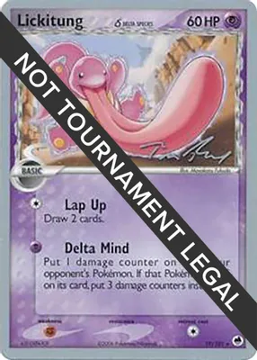 Lickitung (Delta Species) - 2007 (Tom Roos) from World Championship Decks