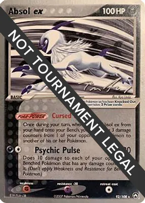 Absol ex - 2007 (Tom Roos) from World Championship Decks